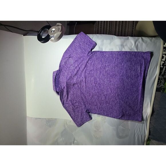 Under Armour Playoff Polo Shirt Adult M Heather Purple Golfing Performance Mens - Picture 9 of 9